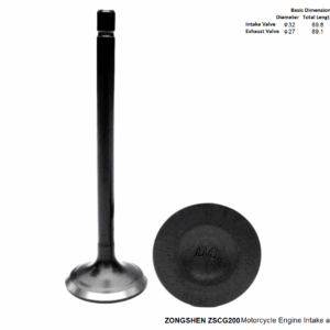 Zong Shen Valvulas Adm & Esc AK CG200